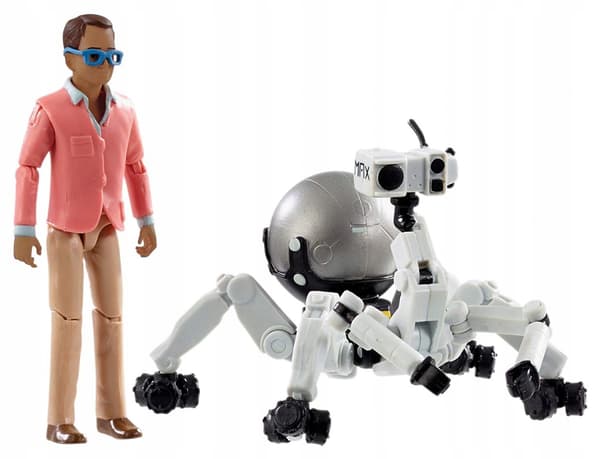 Thunderbirds Are Go Set of 2 Figures: Brains and MAX