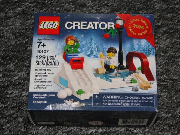 NEW LEGO Set 40107 – Winter Skating Scene
