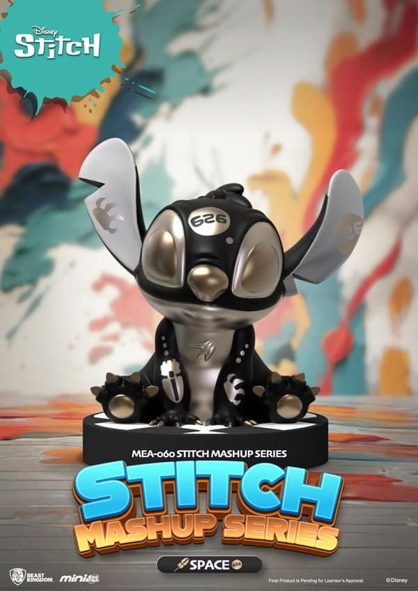 Beast Kingdom Mini Egg Attack Stitch figurine, 10 cm