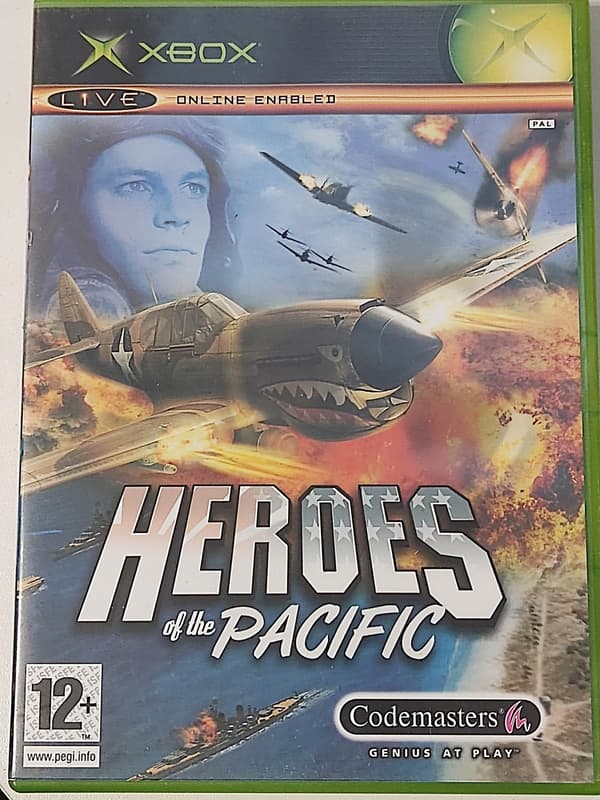 XBOX HEROES OF THE PACIFIC X BOX CLASSIC