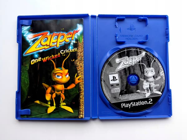 *** ZAPPER ONE WICKED CRICKET PLAYSTATION 2 PS2 PSX *** 3AAA
