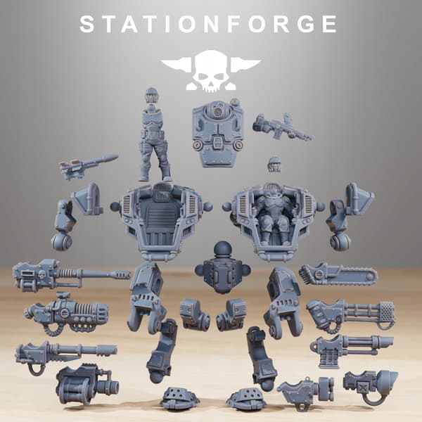 National Guard Warmech – Station Forge – 3D Printing