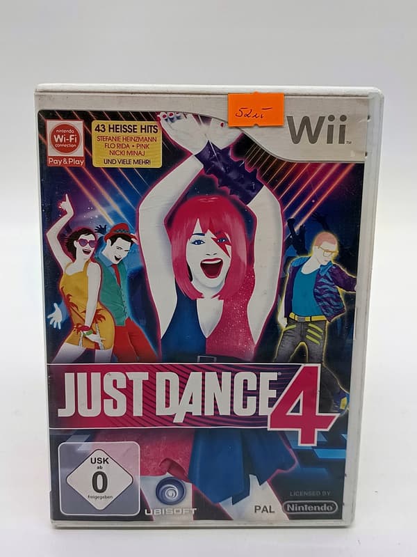 Wii JUST DANCE 4 Nintendo Wii boxed version