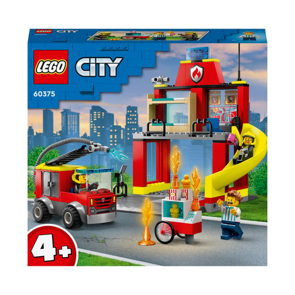 LEGO City 60375 Fire Station and Fire Engine