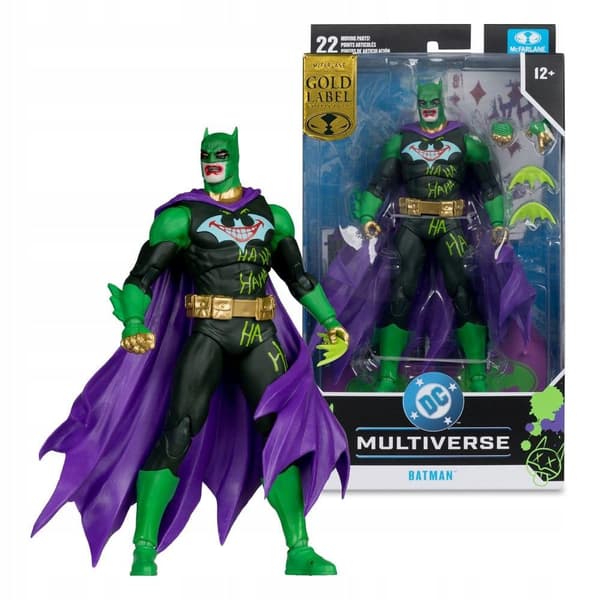 // DC Multiverse Batman Action Figure (Joker War) (Jokerised)