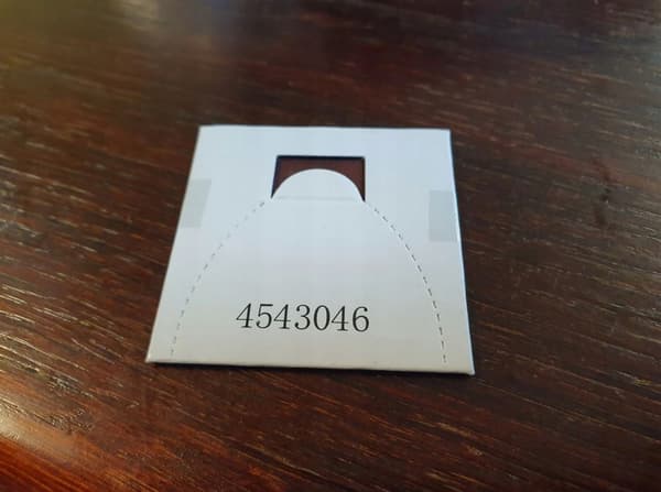 LEGO Cape 522, brown (Reddish Brown) x10 pcs.