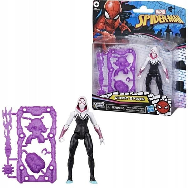 SPIDER-MAN ACTIONVERSE GHOST-SPIDER FIGURE 11.4 CM