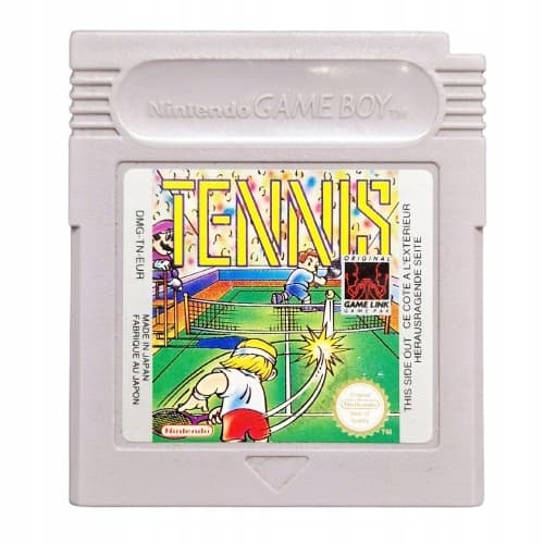 The TENNIS game for the Nintendo Game Boy (EX)