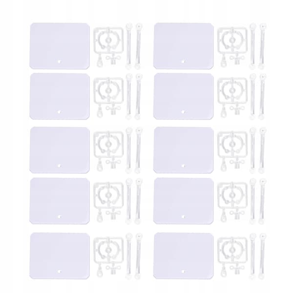 Display stand for assembly doll models, 10-piece Action Action Display Posi set