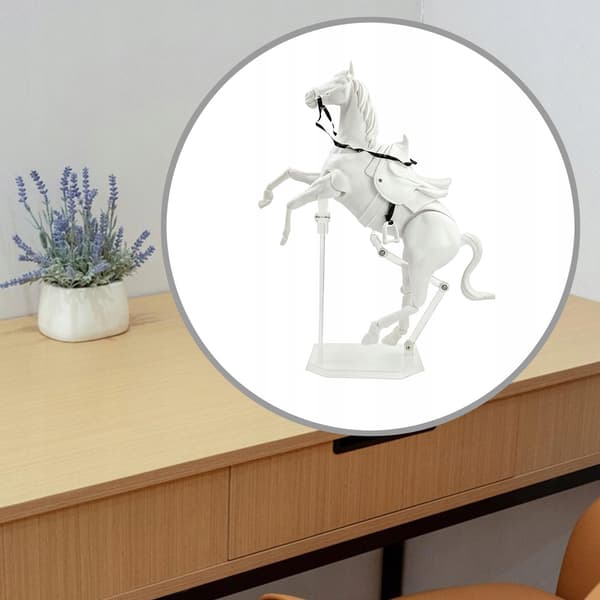 Horse figurine model Animal model collection Realistic movable joint