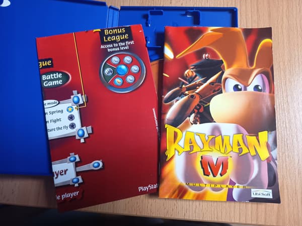 RAYMAN M PS2 PlayStation 2 (PS2) English-Dutch version, complete with poster