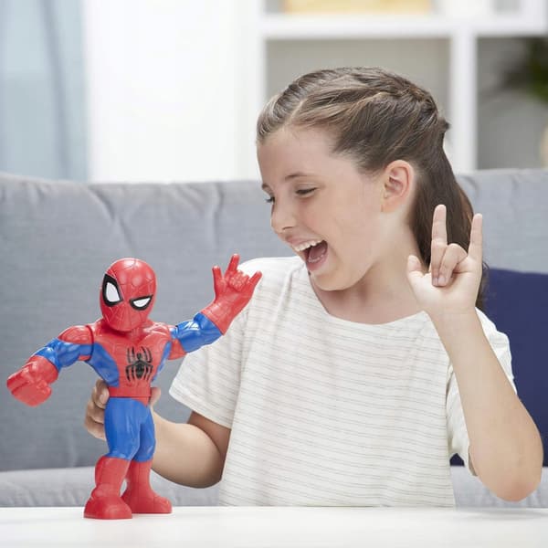 SPIDERMAN HASBRO figurine, series: MEGA MIGHTIES PLAYSKOOL HEROES, model: E4147