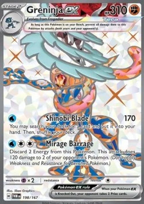 Pokemon Greninja ex