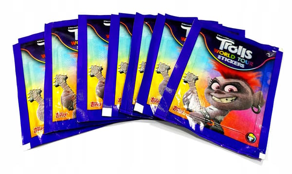 TROLLS STICKERS. TROLLS. 7 PACKETS / 35 STICKERS / DESIGN 1