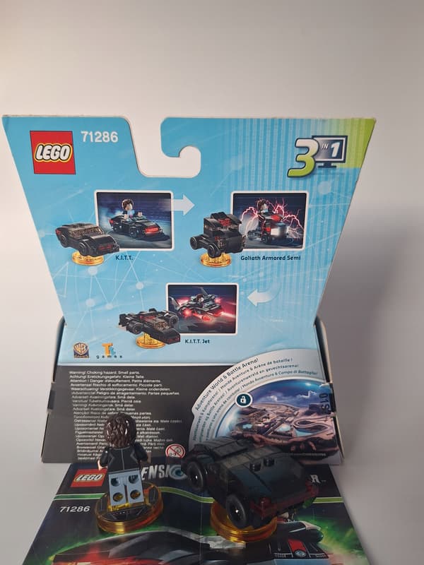 LEGO DIMENSIONS 71286 FUN PACK KNIGHT RIDER MICHAEL KNIGHT K.I.T.T.
