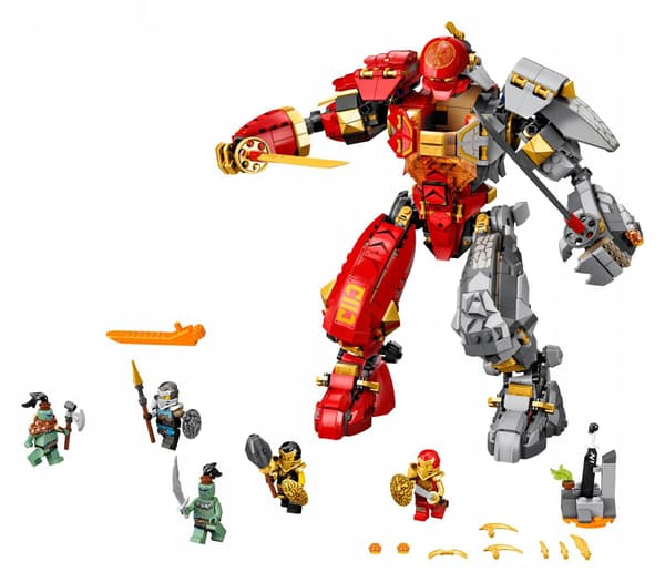 LEGO Ninjago - 71720 Fire and Stone Mech - New