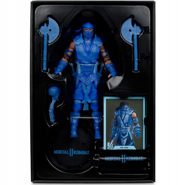 McFarlane Mortal Kombat 11 Action Figure – Sub-Zero (Gold Label) GID 18 cm