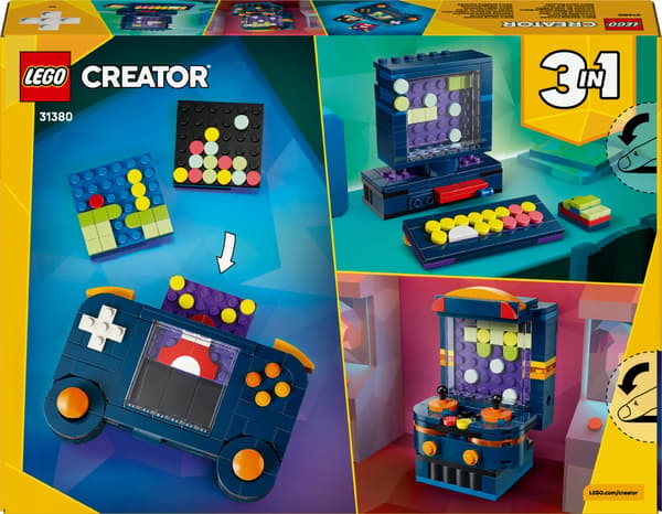 LEGO Creator 3-in-1 Retro Games Console 31380