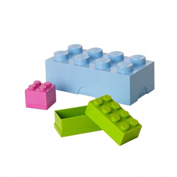 LEGO BRICK MINI-BOX 8 (LIGHT BLUE) (40121
