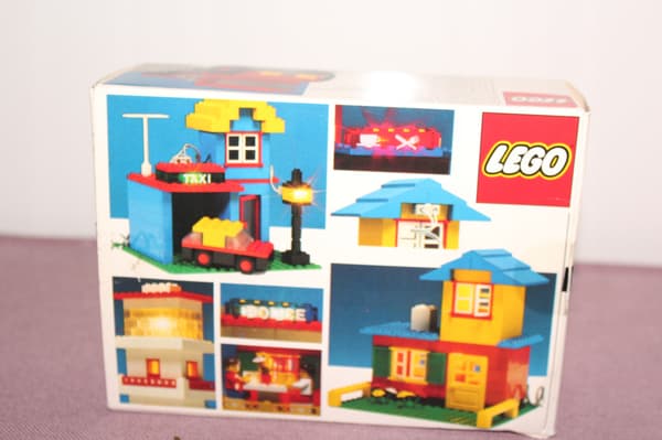 LEGO Supplemental CITY TOWN 816 BOX INSTRUCTIONS Lighting Bricks, 4.5V