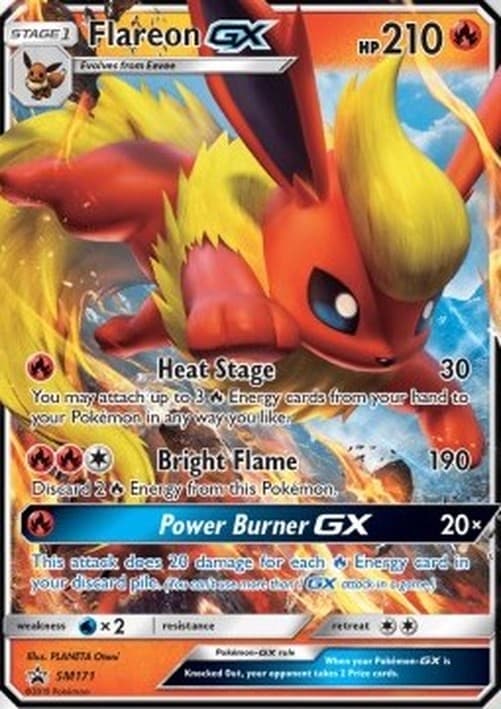 Pokemon Flareon GX
