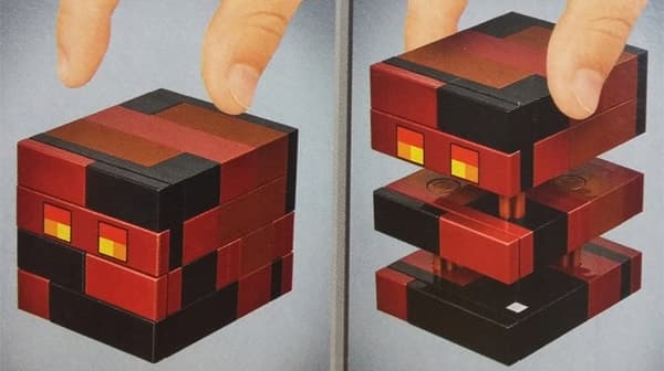 LEGO Minecraft Magma Cube minifigure