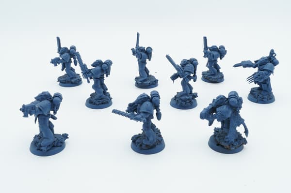 Warhammer 40k Space Wolves Pack – set of 9 plastic miniatures