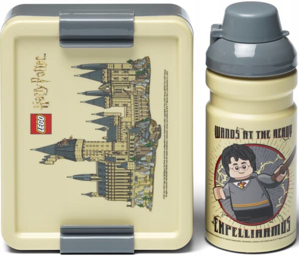 LEGO HARRY POTTER LUNCH SET: CONTAINER + HOGWARTS WATER BOTTLE