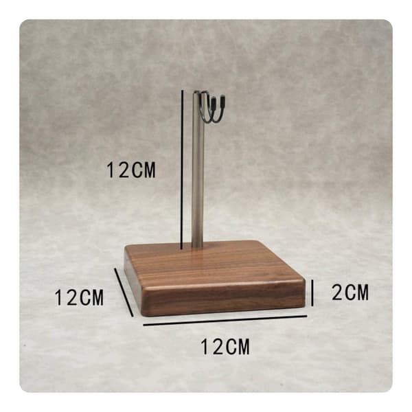 U-bracket display Detachable, adjustable figure stand Square base