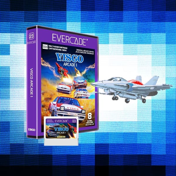 Visco Arcade 1, Evercade and 8 games!