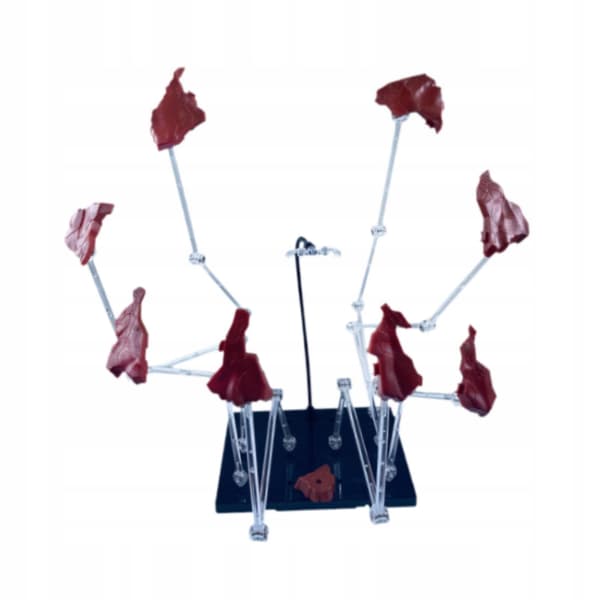 Action figure stand, display stand, lightweight, creative holder – Red doll model
