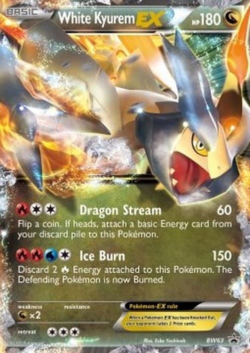 Pokemon White Kyurem EX