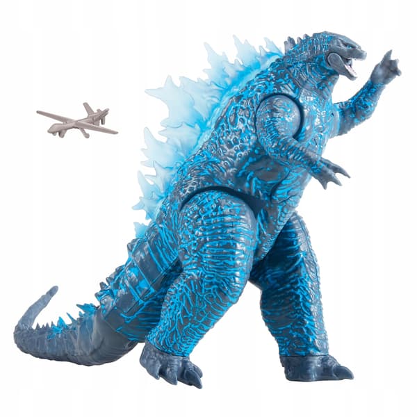GODZILLA vs KONG action figure: Godzilla Energised figure with drone, 15 cm
