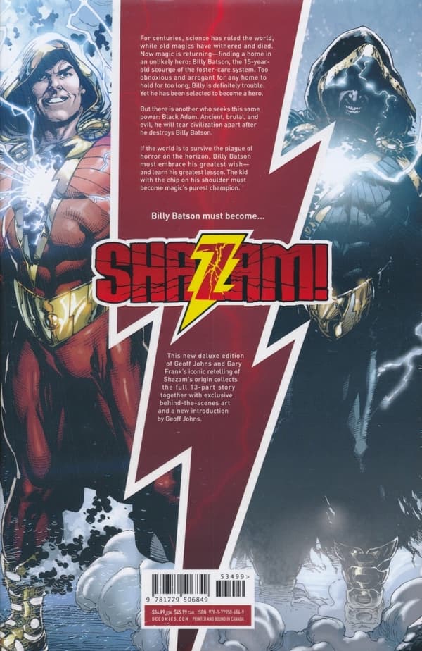 Shazam! The Deluxe Edition by Geoff Johns