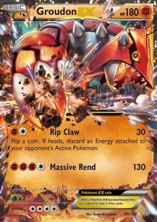 Pokemon Groudon EX