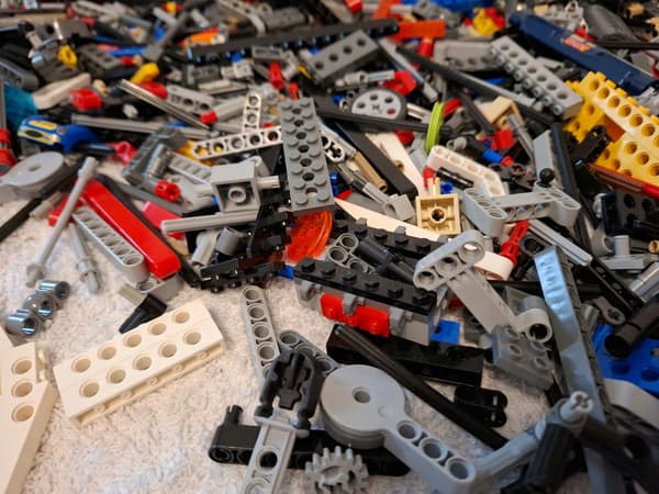Lego Technic Original Bricks – Large Assortment, 0.5kg / 500g