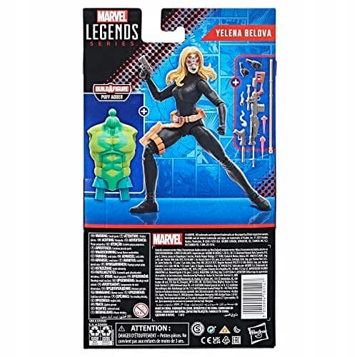 Marvel Hasbro Legends Series: Yelena Belova Black Widow, Classic Comic Lege