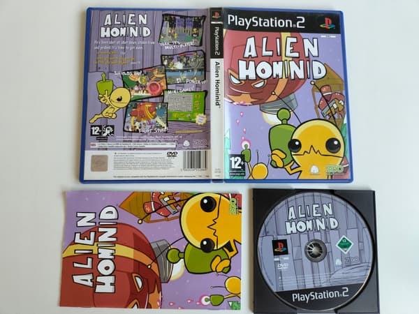 ALIEN HOMINID PS2 3xA
