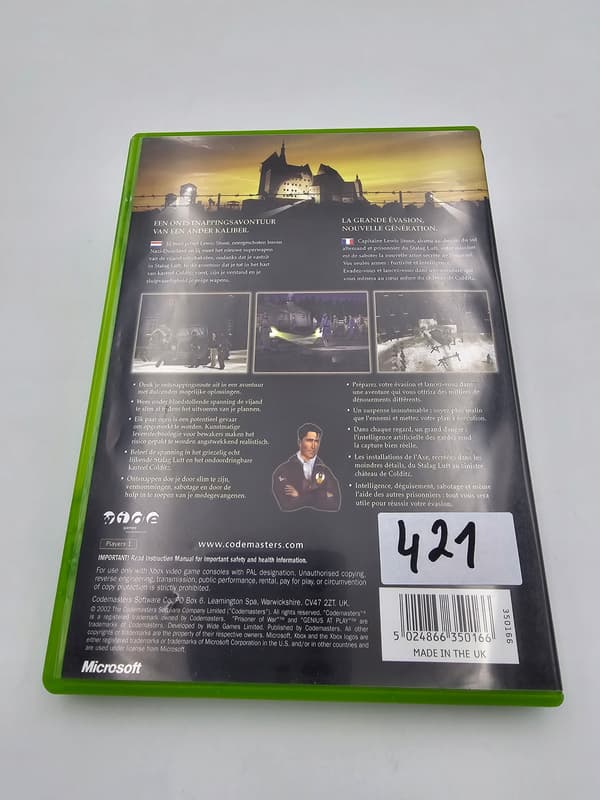 XBOX PRISONER OF WAR