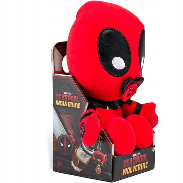 Simba – Official Deadpool Baby Pool Plush Mascot, 25 cm