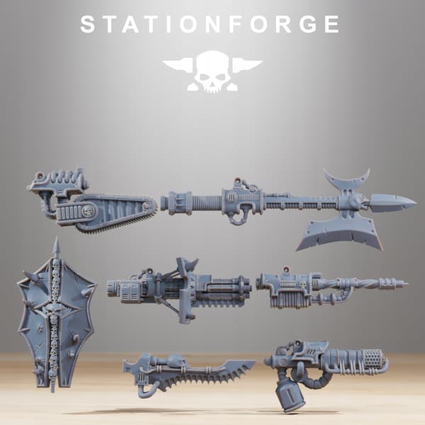 Pythonicus Armageddon – Station Forge – 3D-utskrift
