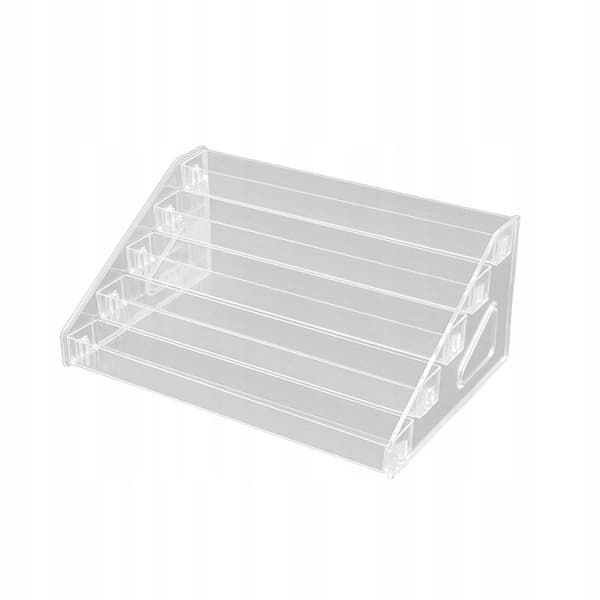 Acrylic storage stand – Organiser Display Riser Holder Challenge Coins, 5-tier