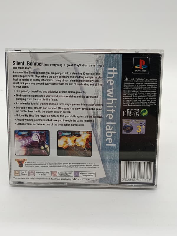 SILENT BOMBER PlayStation (PSX) – boxed