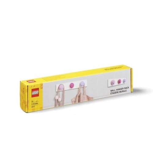 LEGO SET OF 3 PINK COAT HOOKS 41110002
