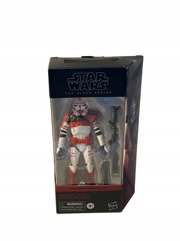 G239 HASBRO STAR WARS BLACK SERIES THE BAD BATCH CLONE SHOCK TROOPER 6''