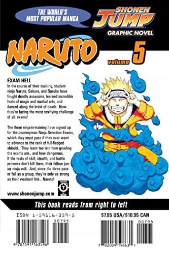 Naruto: Volume 5 by Masashi Kishimoto