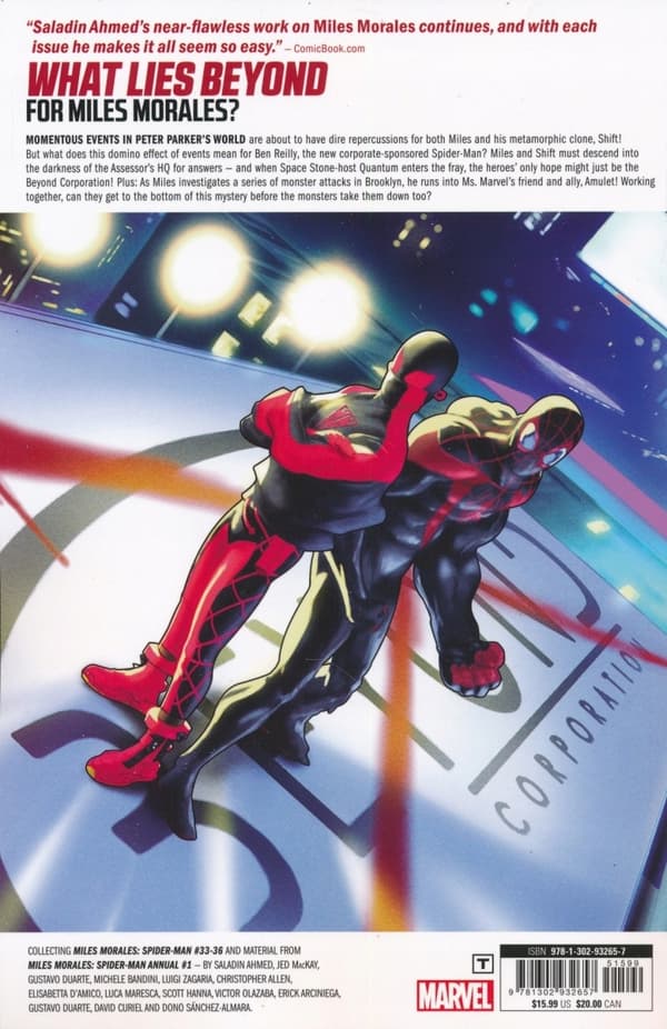 Miles Morales Vol. 7: Beyond Ahmed Saladin