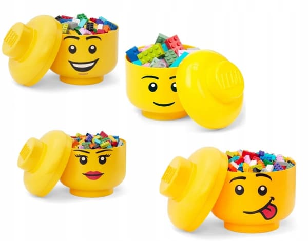LEGO MINI HEAD CONTAINER 4-PACK – XS SET 0.36L 43330801