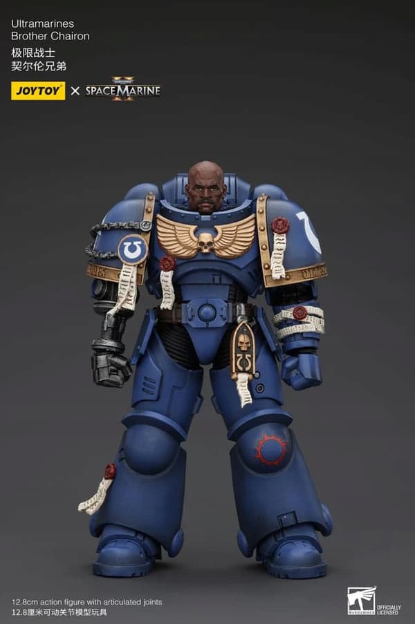 Ultramarines Brother Chairon Warhammer 40k 1/18 Scale Figure, 13 cm