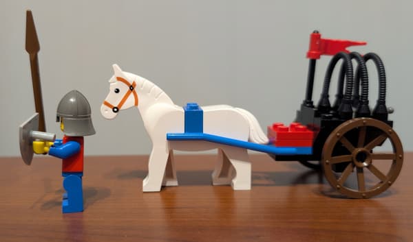 Lego 6016 Knight’s Carriage